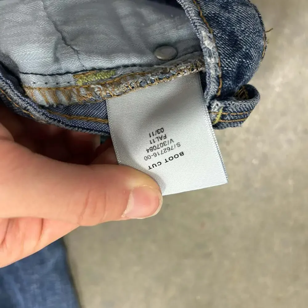 GapKids 1969 Girls Boot Cut Jeans Size 5 Regular Y2K